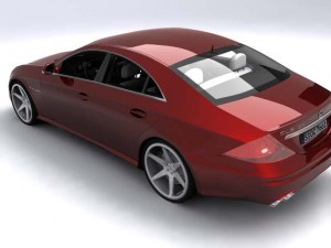 mercedes cls 55 amg 3D Model