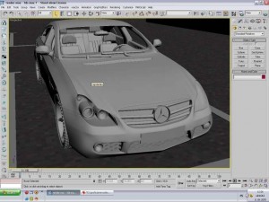 mercedes cls 55 amg 3D Model