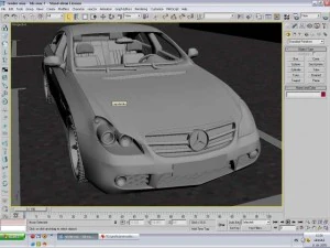 mercedes cls 55 amg 3D Model