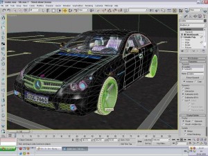 mercedes cls 55 amg 3D Model