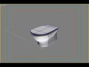 wall-hung wc 3D Модель