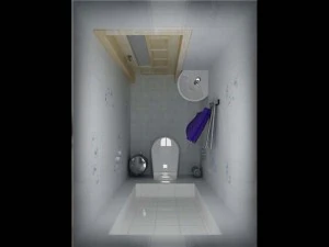 mini toilet 3D Model