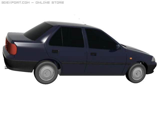 suzuki swift 3D Model .c4d .max .obj .3ds .fbx .stl .blend 