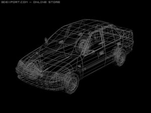 suzuki swift 3D 模型
