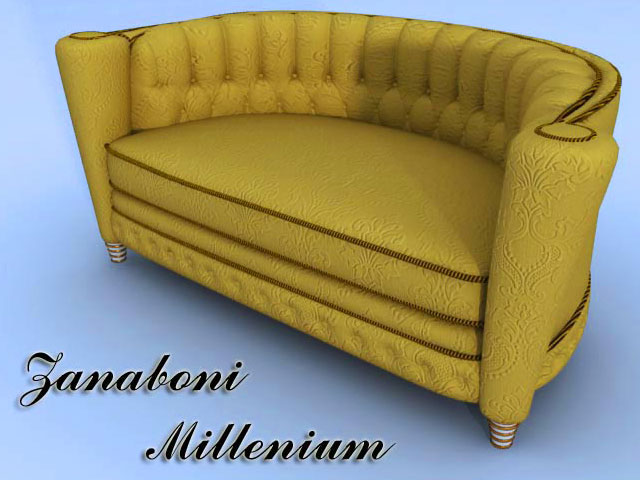 zanaboni millenium 3D Модель .c4d .max .obj .3ds .fbx .stl .blend 