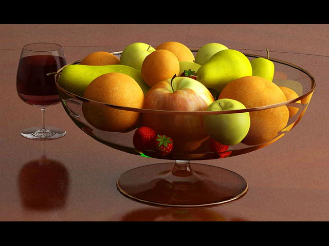 fruits 3D Model .c4d .max .obj .3ds .fbx .stl .blend 