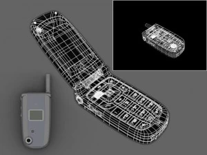 cdma pantech 550 3D Model