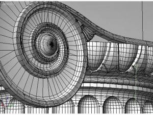 column by ionic orde 3D Model
