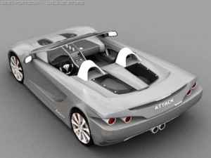 k1 attack 3D Model