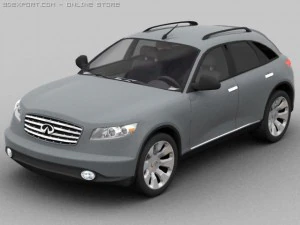 infiniti fx 45 3D Model