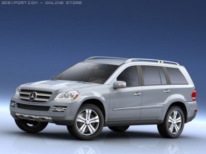 mercedes gl 450 Modèle 3D