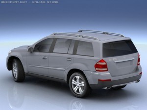 mercedes gl 450 Modèle 3D