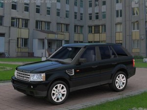 range rover sport 2006 Model 3D