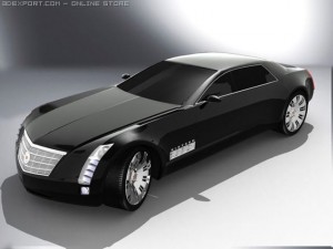 cadillac sixteen 3Dモデル