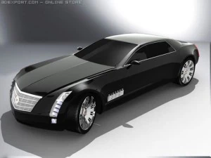 cadillac sixteen 3D Model