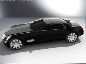 cadillac sixteen 3Dモデル