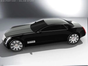 cadillac sixteen 3D Model