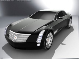 cadillac sixteen 3Dモデル