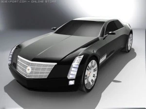cadillac sixteen 3D Model