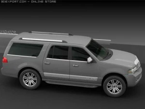 lincoln navigator 2007 3D Model