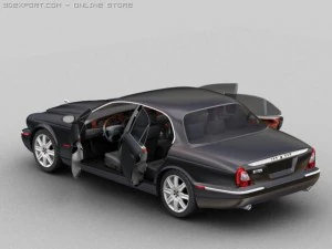 jaguar xj8 2004 3D Model