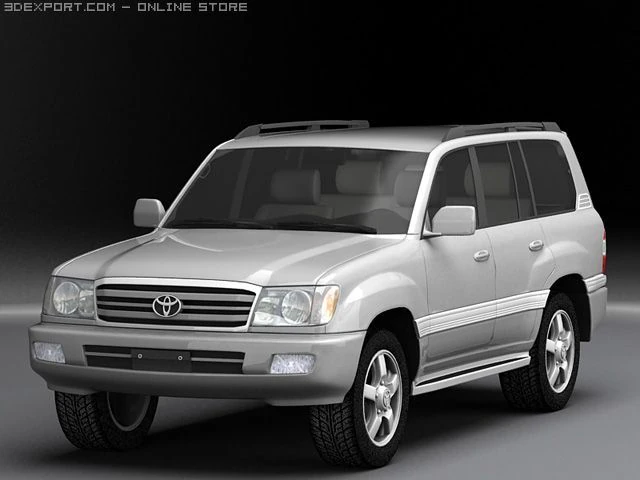 toyota land cruiser 2006 3D Model .c4d .max .obj .3ds .fbx .stl .blend 
