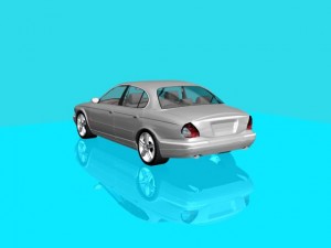 jaguar x-type 3D Модель