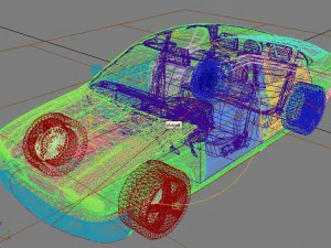 jaguar x-type 3D Model