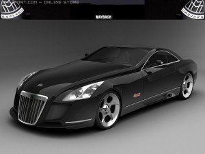 maybach exelero 3D Model