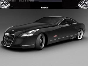 maybach exelero 3D 모델