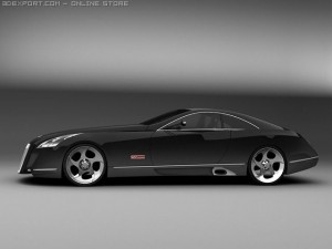 maybach exelero 3D 모델