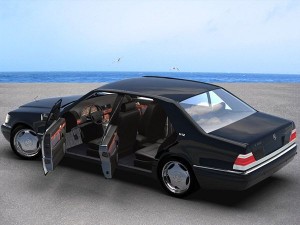 mercedes s600 w140 3D Model