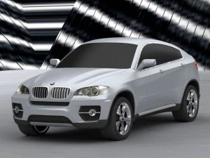 bmw x6 3D Model