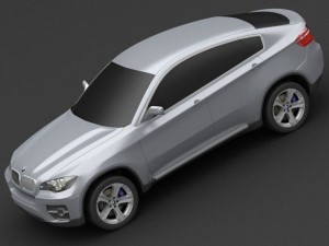bmw x6 3D 模型