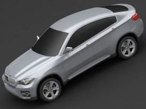bmw x6 3D Model