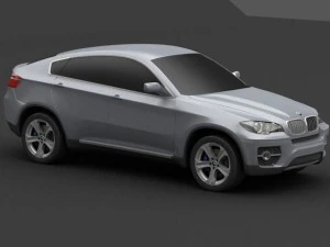 bmw x6 3D Model
