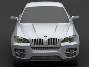 bmw x6 3D 模型