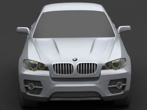 bmw x6 3D Model