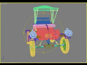 old car 3D Model