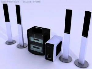 松下 安桥 雅马哈 3D 模型