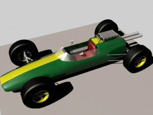 lotus 25 3D Model