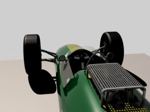 lotus 25 Model 3D