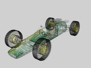 lotus 25 Model 3D