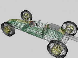 lotus 25 Model 3D