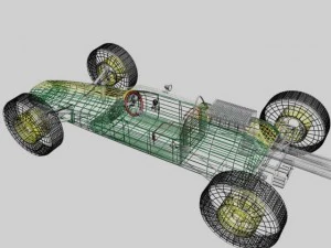 lotus 25 3D Model