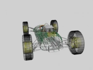 lotus 25 3D Model