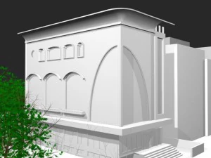 building 1 3D Model