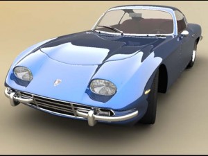 lamborghini 350 gt 3D Model
