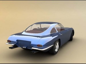 lamborghini 350 gt 3D Model