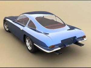 lamborghini 350 gt 3D Model